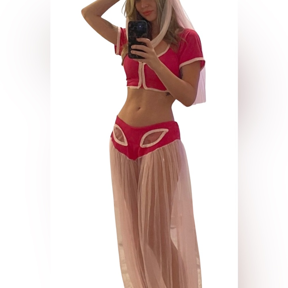 COPY - Vintage Rubie’s I Dream of Jeannie Halloween Costume - Genie Costume - C…